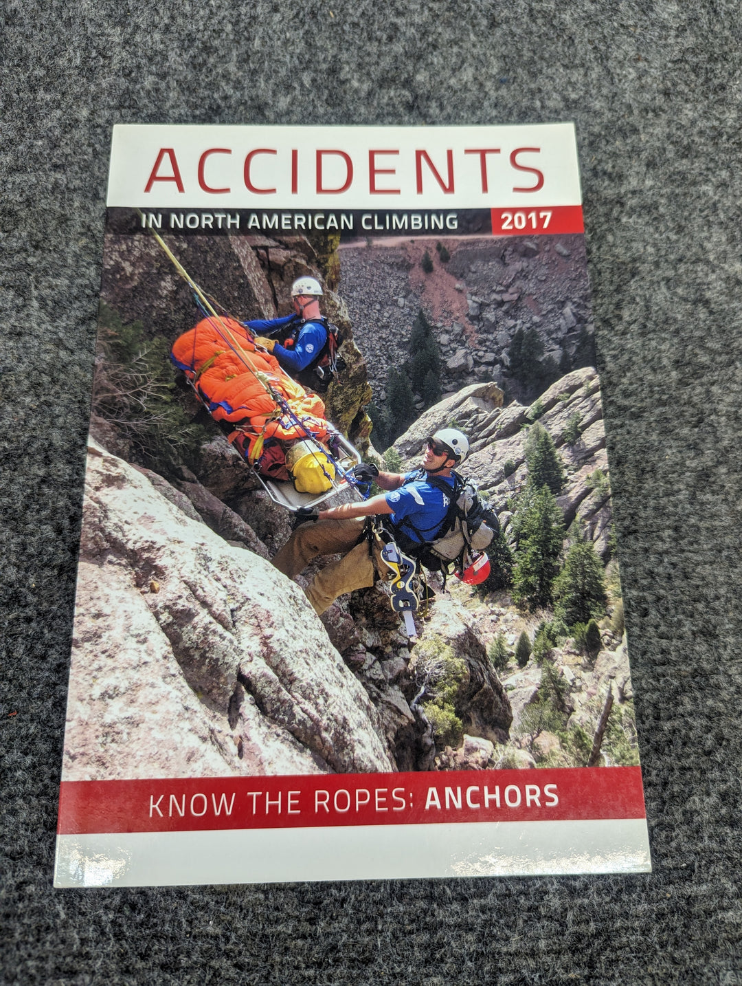 Accidents i nMorth American Climbing 2017