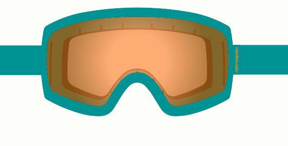 Retrospec Dipper Youth Ski Goggles