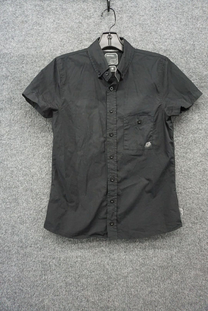 Troy Lee Black Size W Small Women's S/S Button Up