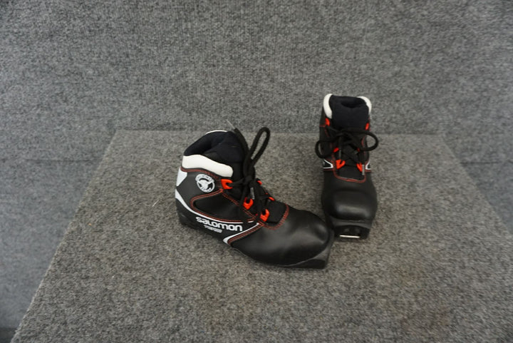 Salomon Size Y13/31 Youth Cross Country Ski Boots