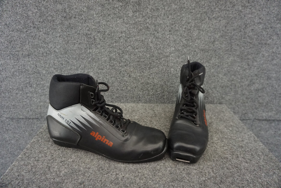 Alpina Size 12/45.5 Men's Cross Country Ski Boots