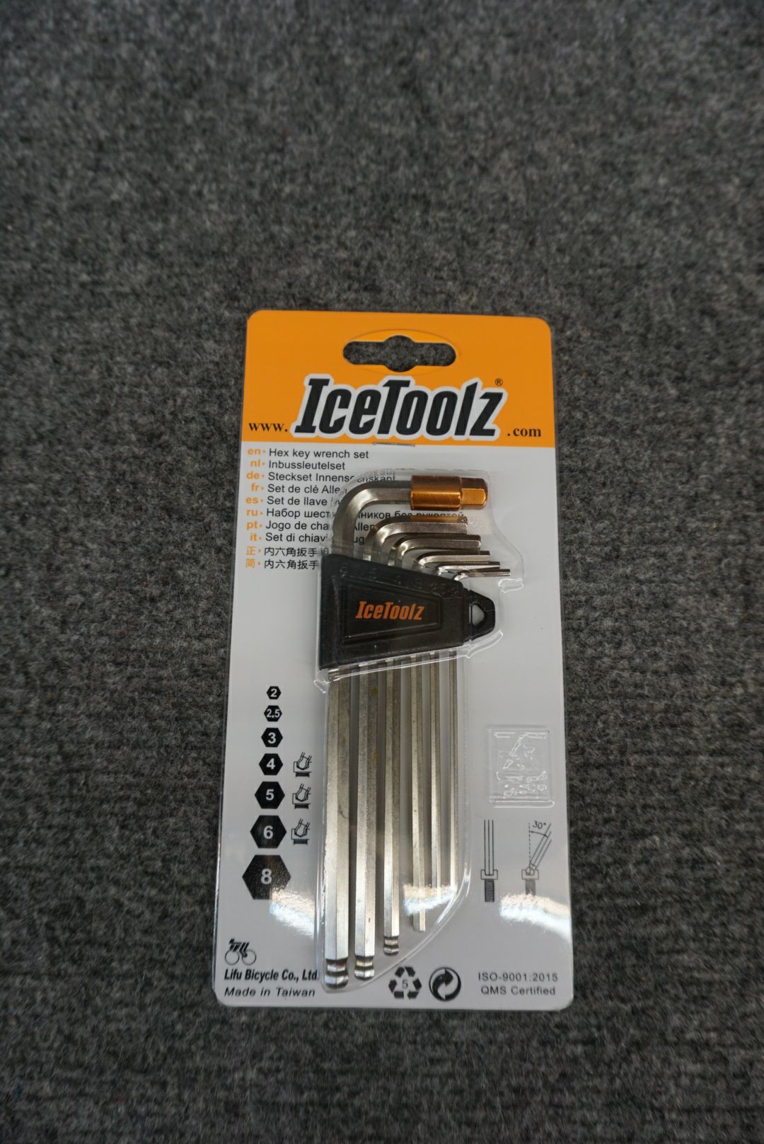 IceToolz Hex Wrench Set
