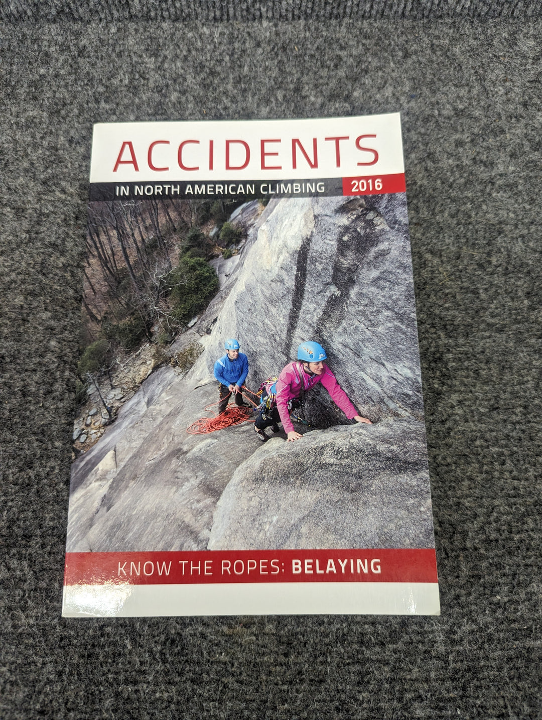 Accidents in North American Climbing 2016