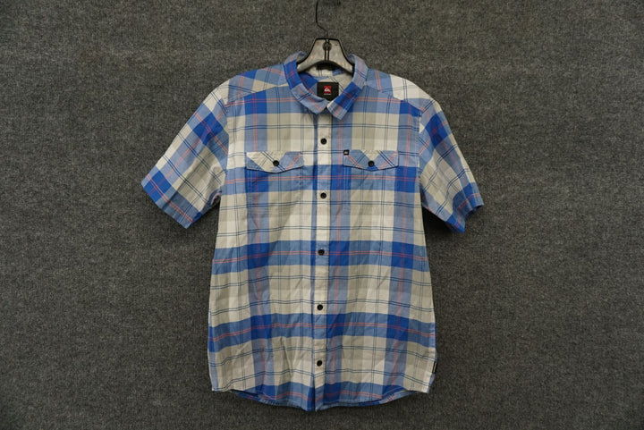 Quicksilver Size Y XL Youth S/S Button Up