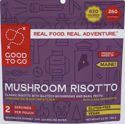 Good To-Go Mushroom Risotto
