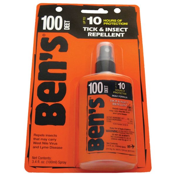 Ben's  Max 100% Deet Bug Repellent