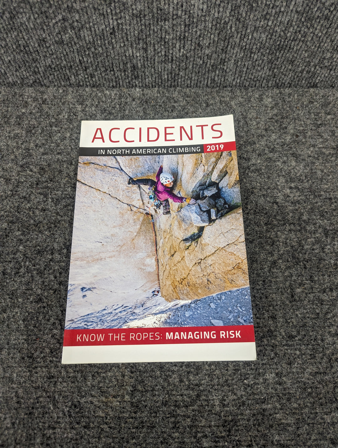 Accidents in North American Climbing 2019